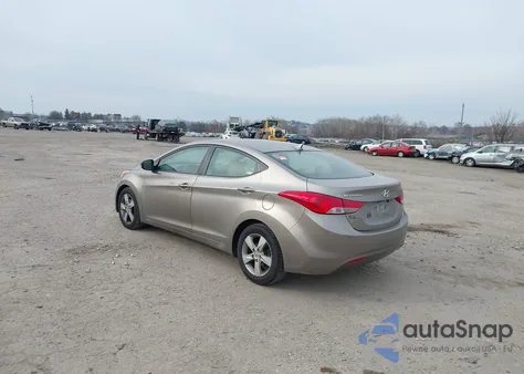 2013 Hyundai Elantra Gls из США, поврежденный, VIN 5NPDH4AE1DH337524